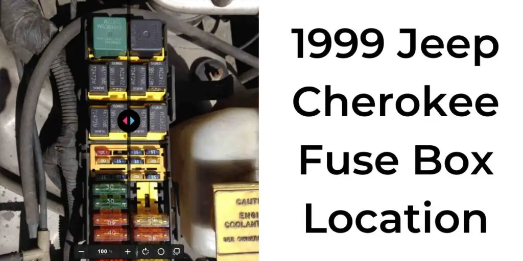1999 Jeep Cherokee Fuse Box Location